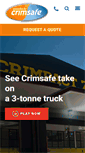 Mobile Screenshot of crimsafe.com.au