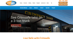 Desktop Screenshot of crimsafe.com